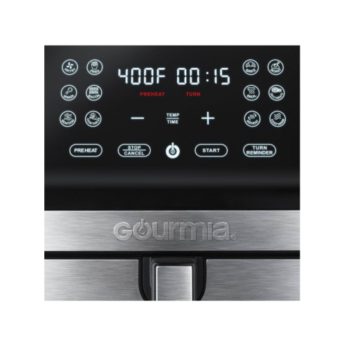 Gourmia 8-Quart Digital Air Fryer with 12 One-Touch Functions - GAF846