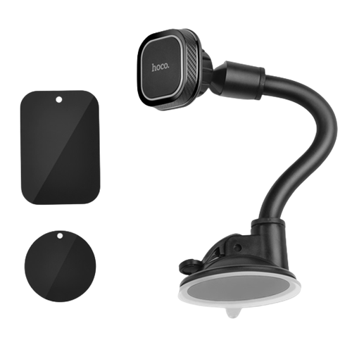 Hoco CA55 Astute Series Windshield Magnetic In-Car Black Phone Holder