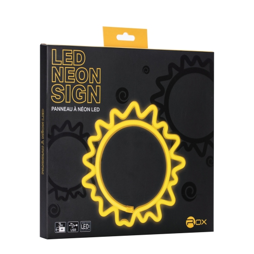 Sun LED Neon Sign - Battery Powered and USB Operated