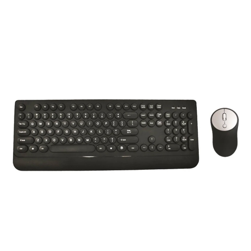 GABBAGOODS  Gabba Goods Keyboard & Mouse Combo Set Wireless Nano USB Dongle 2.4Ghz Full Size Kb - PC/mac - In Black