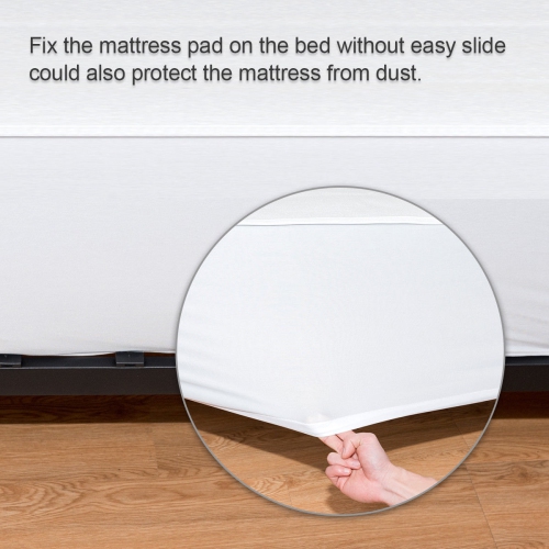 Electric Heated Mattress Pad Safe Twin/Full/Queen/King 8 Temperature 10h Timer