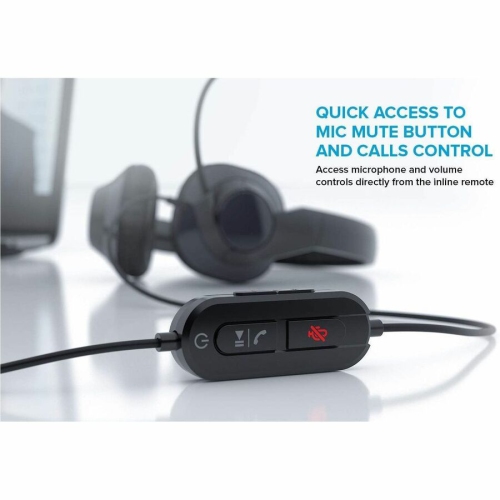 Casque de jeu à suppression passive du bruit avec microphone de Creative Labs - Noir