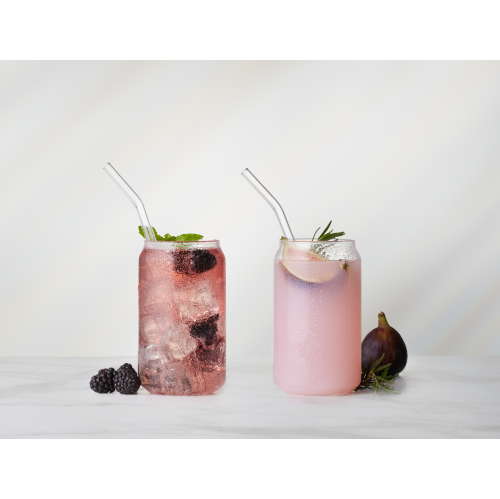 Verres à boire en forme de canette Lattina Capri de Galateo - Ensemble de 4