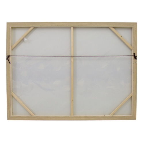 Art mural en bois multicolore, décoration de maison de Yosemite