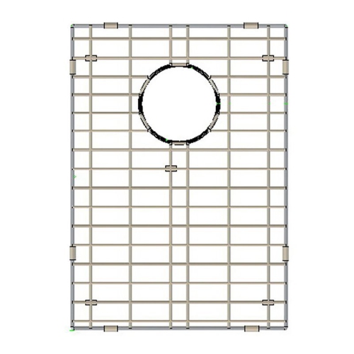 YOSEMITE HOME DECOR  17.7"x12.5" Stainless Steel Bottom Sink Grid In In Silver