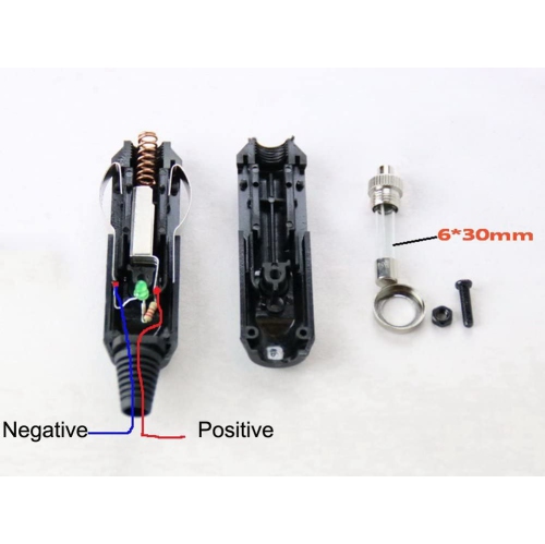 12V 24V Fused Car Replacement Cigarette Lighter Male Plug Power Adapter Extension Cable with Leads 15Amp 20A Fuse & LED Light