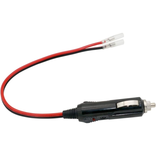 12V 24V Fused Car Replacement Cigarette Lighter Male Plug Power Adapter Extension Cable with Leads 15Amp 20A Fuse & LED Light