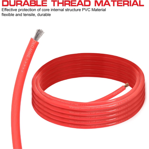 4 Gauge Car Amp Wiring Kit –Jeemitery Car Amplifier Install subwoofer Wire Wiring Kits Helps You Make Connections and Brings Power to Your Radio,