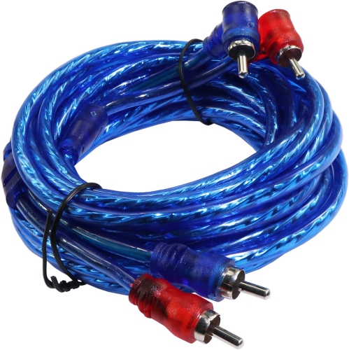 10 Gauge Amplifier Installation Wiring Kit – A Car Amplifier Wiring Kit Helps You Make Connections and Brings Power to Your Radio, Subwoofers and