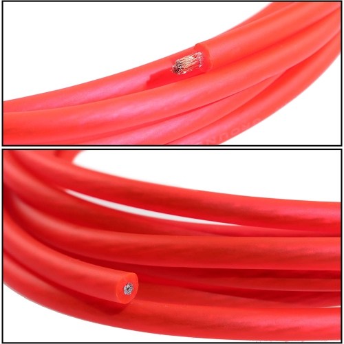 10 Gauge Amplifier Installation Wiring Kit – A Car Amplifier Wiring Kit Helps You Make Connections and Brings Power to Your Radio, Subwoofers and