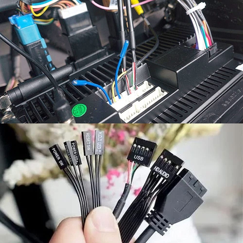 100Pairs 18-24AWG Male and Female Wire Pins Connectors for 4.2mm Pin Terminals Housing Jumper Wire Cable DIY Kit EK1963