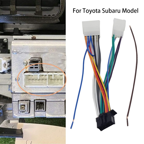 Remplacement du faisceau de câblage pour Toyota Camry 4 Runner Highlander Tacoma 1994-2020, Subaru 2012-2018 à Pioneer radio Install