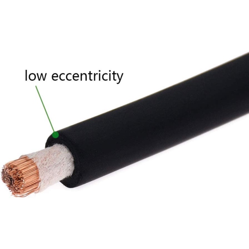 2PC 4 AWG Gauge Battery Power Inverter Cables,Tinned Copper Terminal,Good for Solar,Auto,RV,Motorcycle,Car& Marine