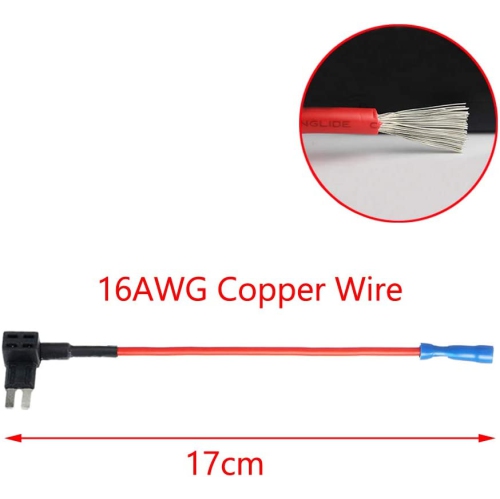 Etopars 10 X Car Vehicle 12V 24V Car Motor Add-a-circuit MICRO2 ATR Fuse Holder Adapter 15A