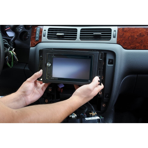 Dash Kit for 2005-Up Cadillac STS Din with Pocket and Double Din