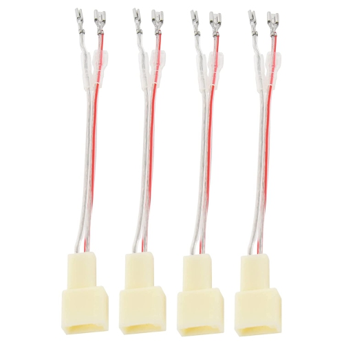 2 Pair Speaker Wire Adapter Connector Harness for Select 2000-2018 Toyota and Scion, Camry Vehicles