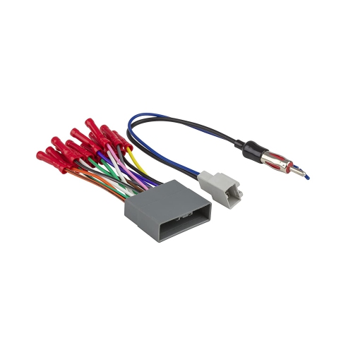 Compatible with Select 2006-2010 Honda Civic Wire Harness & Antenna Adapter Bundle HA0AB