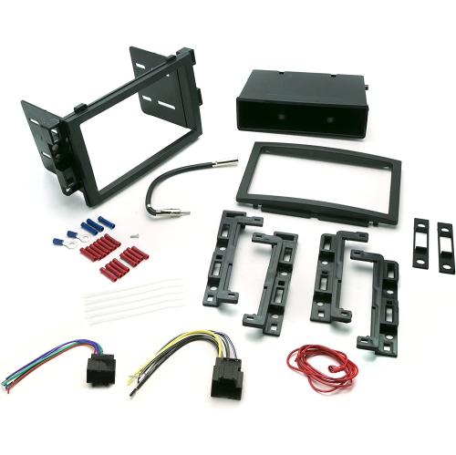 Install Centric ICGM10BN Compatible with Select GM 2006-17 LAN Double DIN Complete Basic Installation Solution for Installing an Aftermarket Stereo