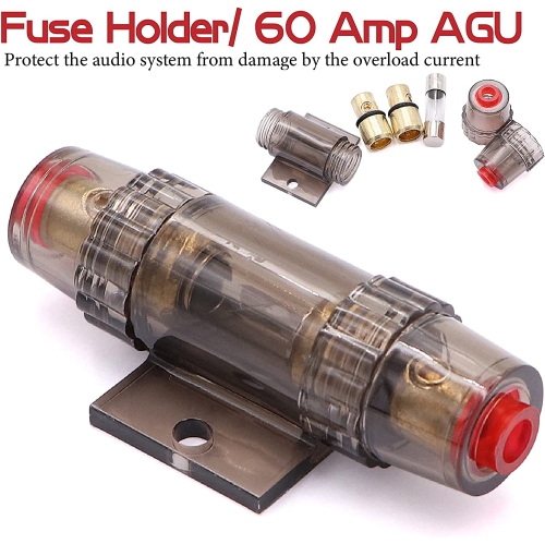 Trousse de câblage d'installation d'amplificateur audio de calibre 8, connexions et alimentation de la radio, des haut-parleurs d'extrêmes graves et