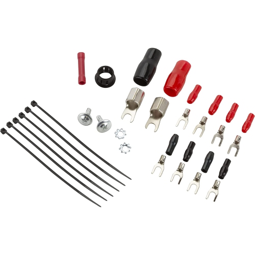 Install Centric ICAK10 True 10 Gauge Hybrid OFC 2-Channel High Current Amplifier Wiring Kit Complete Car Amp Kit Twisted Pair Audio Cables, in-Line