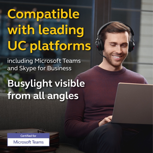 Jabra Evolve2 65 USB-A MS Stereo - Black