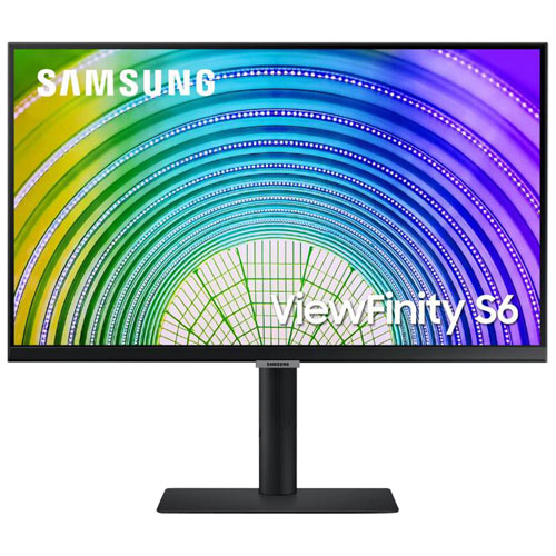 Samsung 24" WQHD 75Hz 5ms IPS USB-C Monitor with Height Adjustable Stand