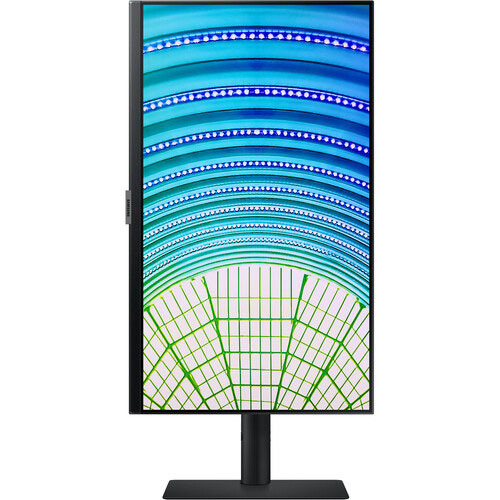Samsung 24" WQHD 75Hz 5ms IPS USB-C Monitor with Height Adjustable Stand (LS24A608UCNXGO)