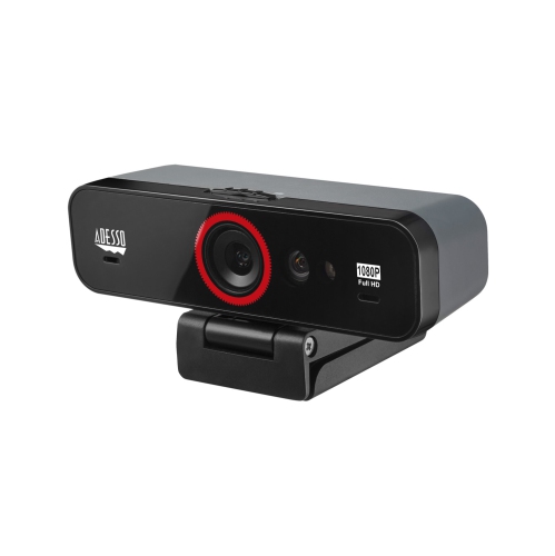Adesso 1080P HD Fixed Focus USB Webcam Webcam