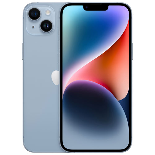 iPhone 14 Plus de 256 Go d'Apple offert par Freedom Mobile - Bleu - Paiement Balance mensuel