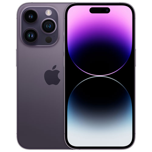 Fido Apple iPhone 14 Pro 512GB - Deep Purple - Monthly Financing