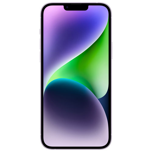 Fido Apple iPhone 14 Plus 128GB - Purple - Monthly Financing 