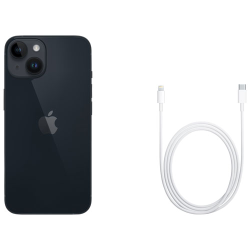 Fido Apple iPhone 14 512GB - Midnight - Monthly Financing