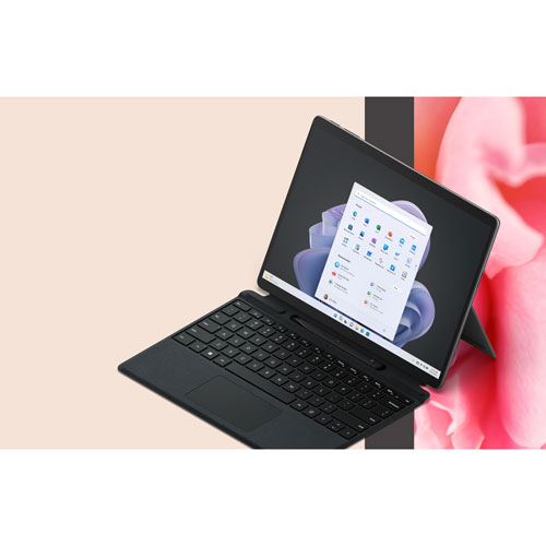 Microsoft Surface Pro 9 13" 512GB Windows 11 Tablet with Intel Evo Core i7-1255U/16GB RAM - Graphite