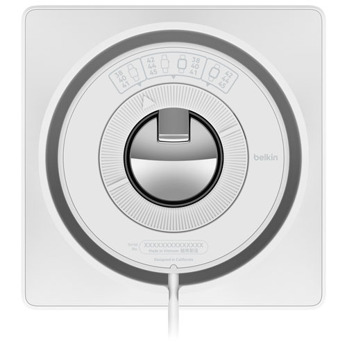 Belkin Wireless Charging Dock for Apple Watch - White