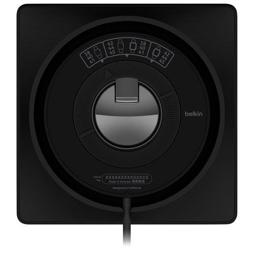 Station de recharge sans fil de Belkin pour Apple Watch - Noir