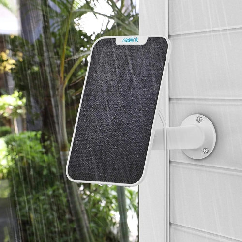 Reolink Solar Panel Power Supply ONLY for Reolink Home Security Outdoor Rechargeable Battery Cameras Argus 2E/Argus 3 Pro/Argus PT/Go Plus/GO PT