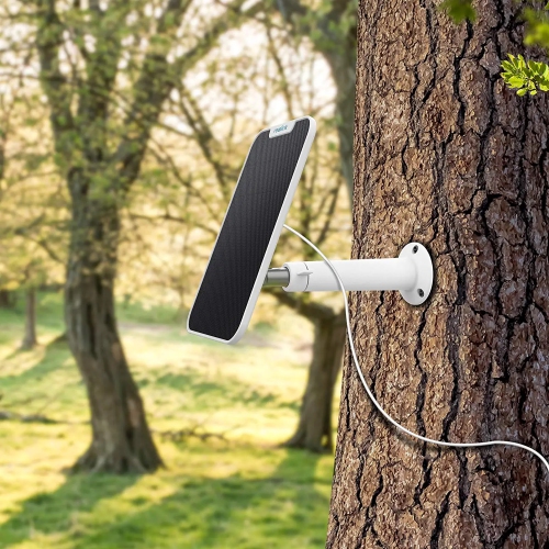 Reolink Solar Panel Power Supply ONLY for Reolink Home Security Outdoor Rechargeable Battery Cameras Argus 2E/Argus 3 Pro/Argus PT/Go Plus/GO PT