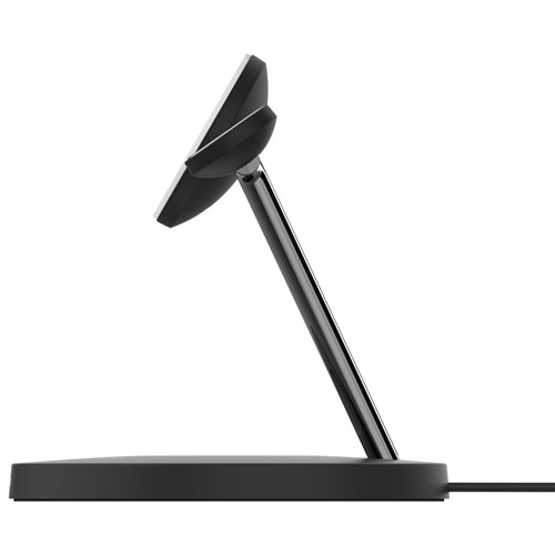 Belkin MagSafe 3-in-1 Wireless Charging Stand for iPhone 15/14/13/12, Apple Watch & AirPods - Black
