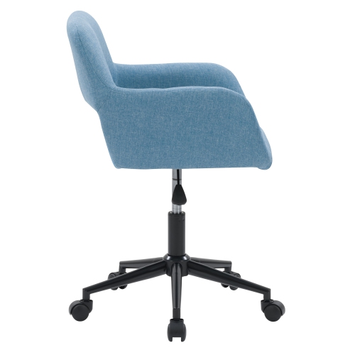 CorLiving WGY-634-C Marlowe Upholstered Task Chair, Light Blue