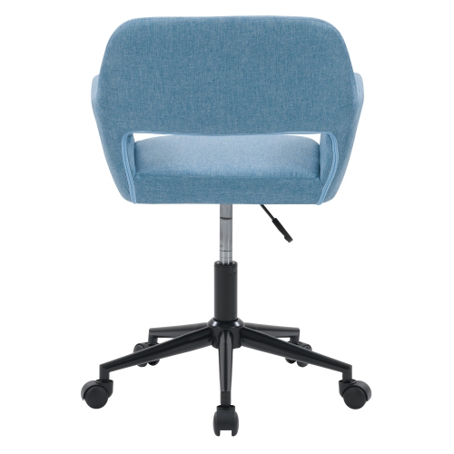CorLiving WGY-634-C Marlowe Upholstered Task Chair, Light Blue