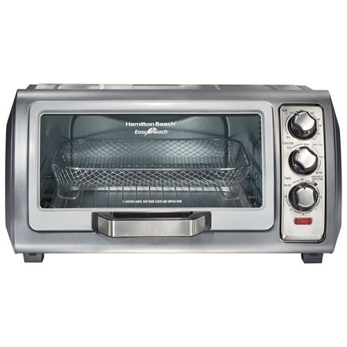 Hamilton Beach Air Fry Convection Toaster Oven - 2.02 Cu. Ft. - Stainless Steel