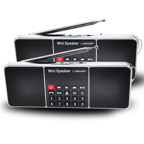 Haut-parleur moto Mp3 Système audio Fm Radio U Disque Tf Carte