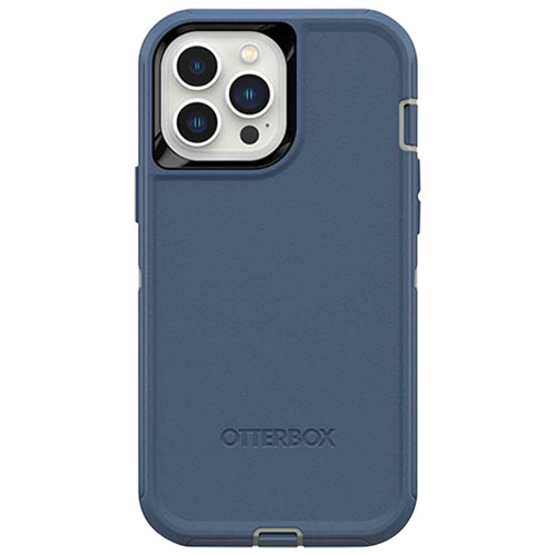 OtterBox Defender Fitted Hard Shell Case for iPhone 14 Pro Max - Blue Suede Shoes