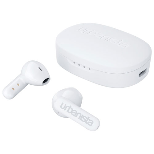 Écouteurs boutons 100 % sans fil Copenhagen d'Urbanista - Blanc pur