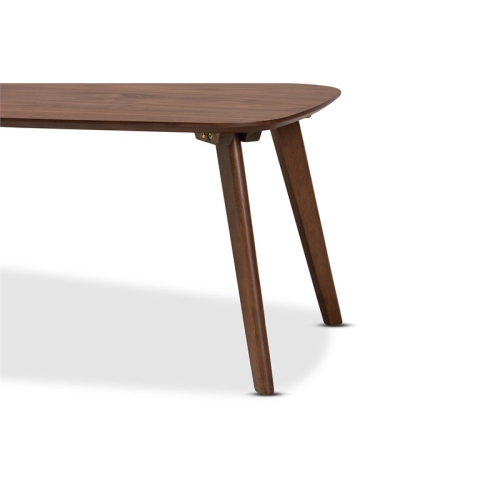 Baxton Studio Dahlia Brown Finished Coffee Table