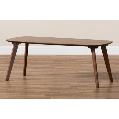 Baxton Studio Dahlia Brown Finished Coffee Table