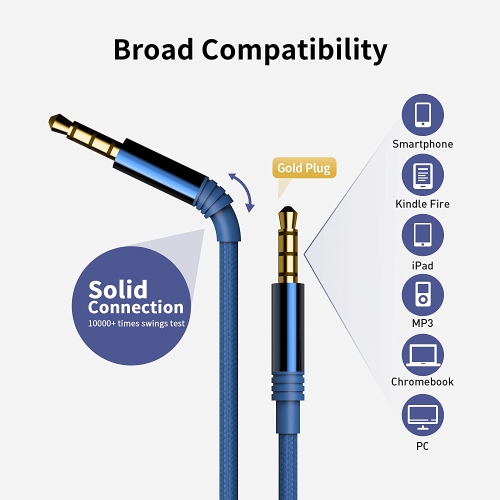 C8 Headphones with Microphone and Volume Control Folding Lightweight 3.5mm Jack Headset for Cellphones Tablets Smartphones Laptop Computer PC Mp3/4