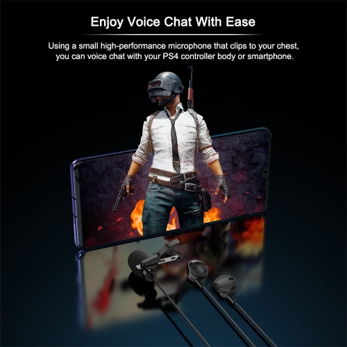 AC300 USB Microphone Earphones Compatible with Laptop, PC and Mac, Cameras, Recording Mic for YouTube,Interview,Video Omnidirectional Condenser