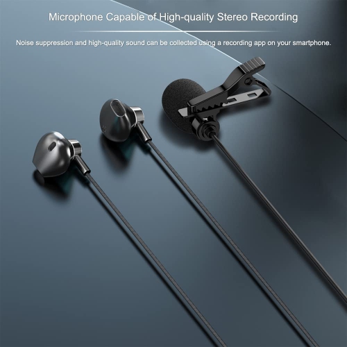 AC300 USB Microphone Earphones Compatible with Laptop, PC and Mac, Cameras, Recording Mic for YouTube,Interview,Video Omnidirectional Condenser