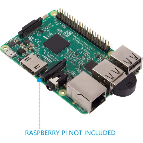 USB 2.0 Mini Microphone for Raspberry Pi 4 Model B, 3B+, 3B, 2 Model B & RPi 1 Model B+/B Laptop Desktop PCs Skype VOIP Voice Recognition Software